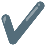 Marca de verificación - Noto Color Emoji