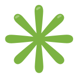 Asterisco de ocho puntas - Noto Color Emoji