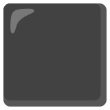 Cuadrado negro grande - Noto Color Emoji