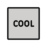 Botón COOL - OpenMoji