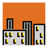 Ciudad al atardecer - OpenMoji