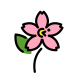 Flor de cerezo - OpenMoji