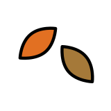Hojas caídas - OpenMoji