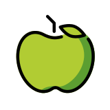 Manzana verde - OpenMoji