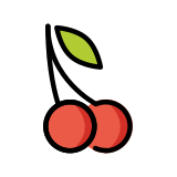 Cerezas - OpenMoji