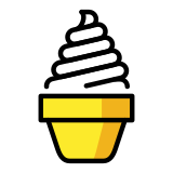 Cucurucho de helado - OpenMoji