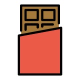 Tableta de chocolate - OpenMoji