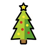 Árbol de Navidad - OpenMoji