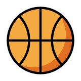 Balón de baloncesto - OpenMoji