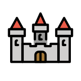 Castillo europeo - OpenMoji