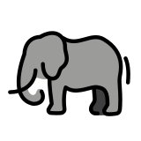 Elefante - OpenMoji