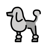 Caniche - OpenMoji