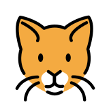 Cara de gato - OpenMoji