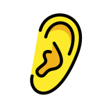 Oreja - OpenMoji