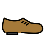 Zapato de hombre - OpenMoji