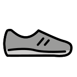 Zapatilla deportiva - OpenMoji