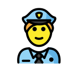Agente de policía - OpenMoji