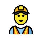 Profesional de la construcción - OpenMoji