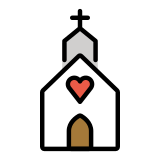 Iglesia celebrando boda - OpenMoji