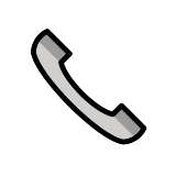 Auricular de teléfono - OpenMoji
