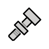 Tornillo y tuerca - OpenMoji