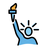 Estatua de la Libertad - OpenMoji