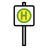 Parada de autobús - OpenMoji