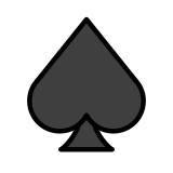 Palo de picas - OpenMoji