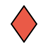 Palo de diamantes - OpenMoji