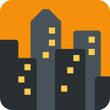 Ciudad al atardecer - Twitter / X