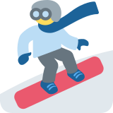 Practicante de snowboard - Twitter / X