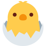 Pollito rompiendo el cascarón - Twitter / X