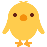 Pollito de frente - Twitter / X