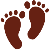 Huellas de pies - Twitter / X