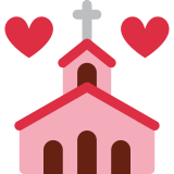Iglesia celebrando boda - Twitter / X