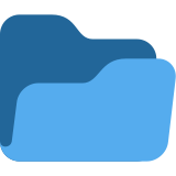 Carpeta de archivos abierta - Twitter / X