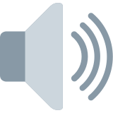 Altavoz a volumen alto - Twitter / X