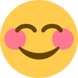 Cara feliz con ojos sonrientes - Twitter / X