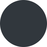 Círculo negro - Twitter / X