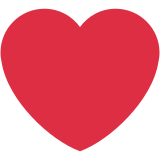 Corazón rojo - Twitter / X