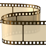 Emoji tira de película