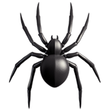 Emoticono de una araña