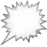 Bocadillo de enfado por la derecha