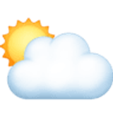 Sol detrás de una nube grande - Facebook