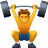 Persona levantando pesas - Facebook