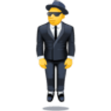 Persona trajeada levitando - Facebook