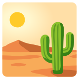 Desierto - Noto Color Emoji