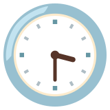 Tres y media - Noto Color Emoji