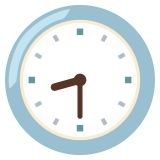 Ocho y media - Noto Color Emoji