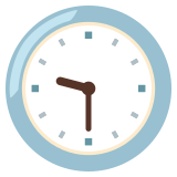 Nueve y media - Noto Color Emoji